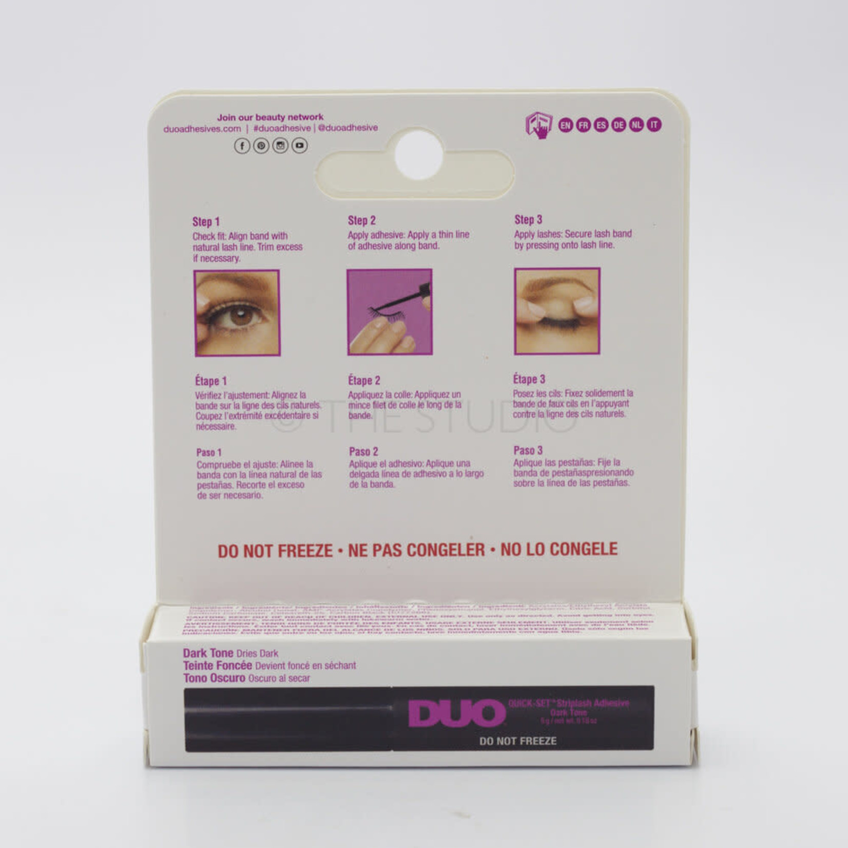 Duo - Quick-Set Striplash Adhesive - Dark Tone