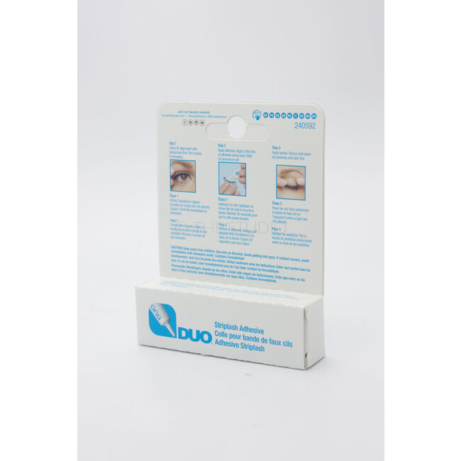 Duo - Striplash Adhesive - White/Clear