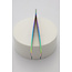 Satin Edge - Slant Tip Titanium Tweezers - Neo Chrome