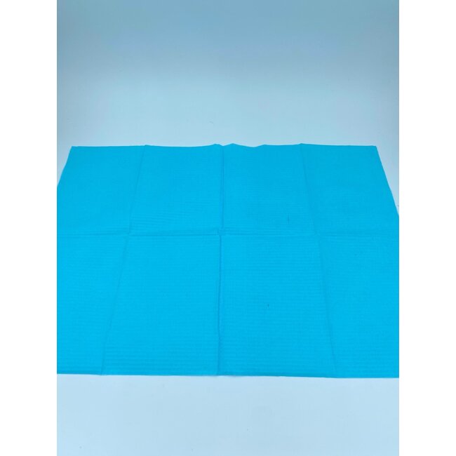 Disposable Towels - Table Liners/ Bibs - Blue - 50 ct