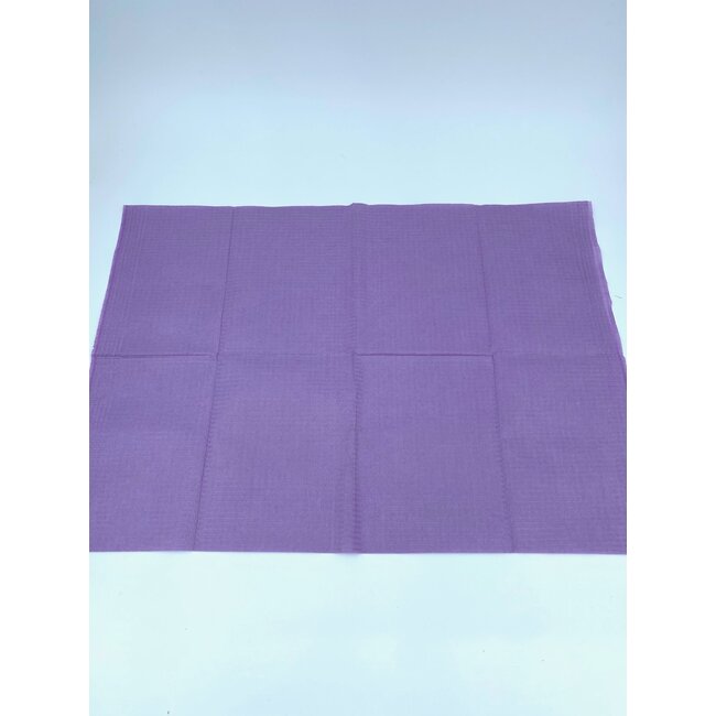 Disposable Towels - Table Liners/ Bibs - Purple - 50 ct
