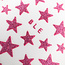 Stars Sticker - Hot Pink - 3D Nail
