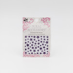 The Studio Stars Sticker - Purple - 3D Nail