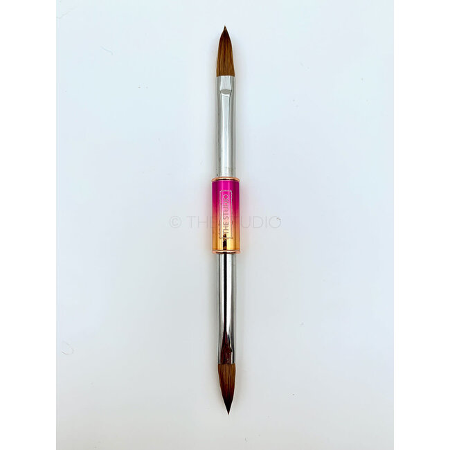 The Studio - Kolinsky Acrylic Brush - 2 Side #10 & #12