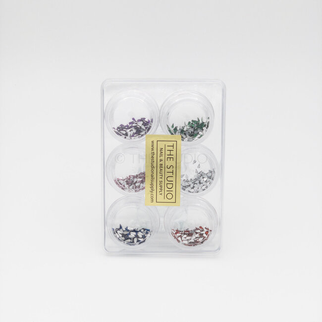 The Studio - Art Pack #095 - Assorted Rhinestones - 6 pcs