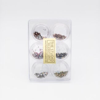 The Studio The Studio - Art Pack #096 - Assorted Rhinestones - 6 pcs