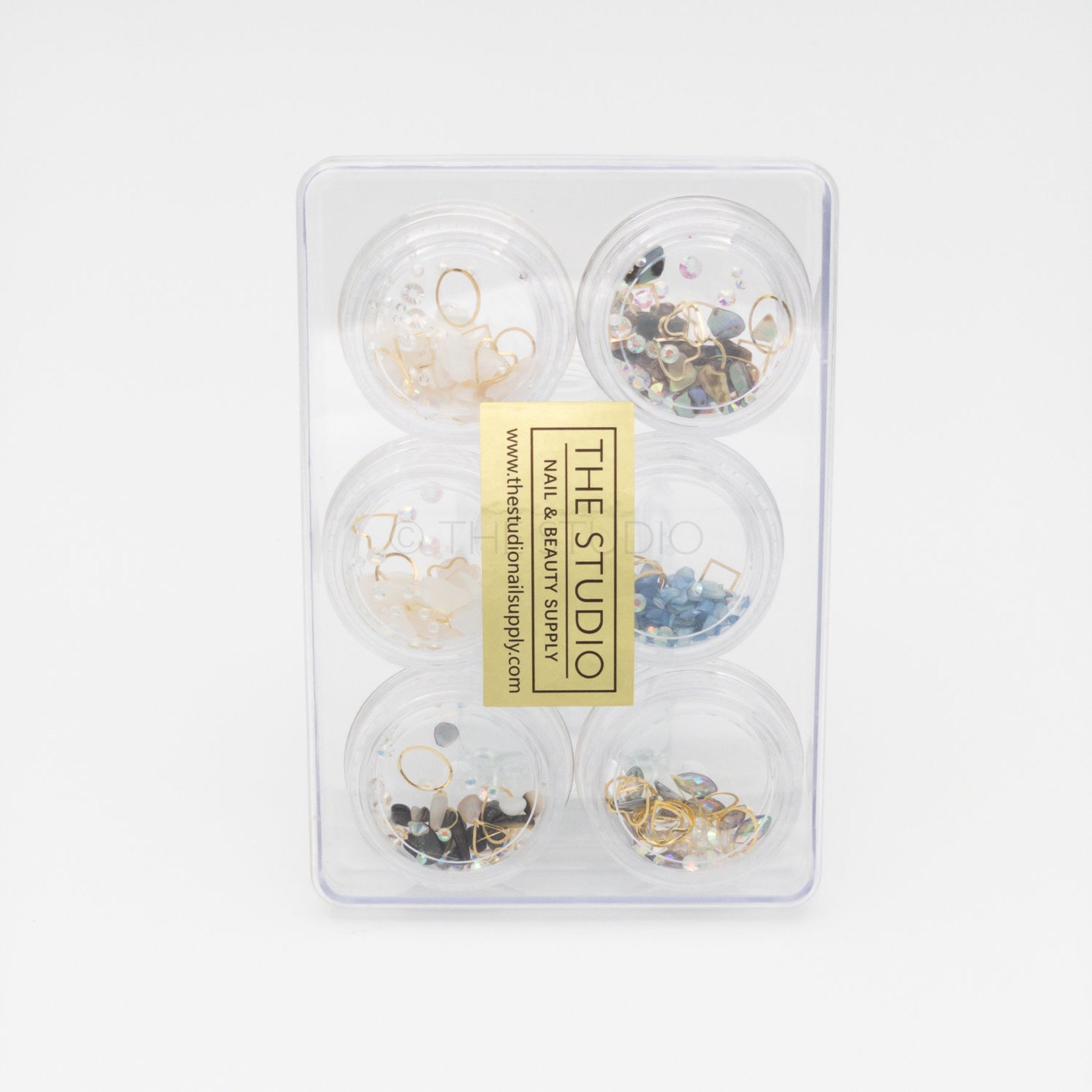 The Studio The Studio - Art Pack #098 - Assorted Nail Charms - 6 pcs