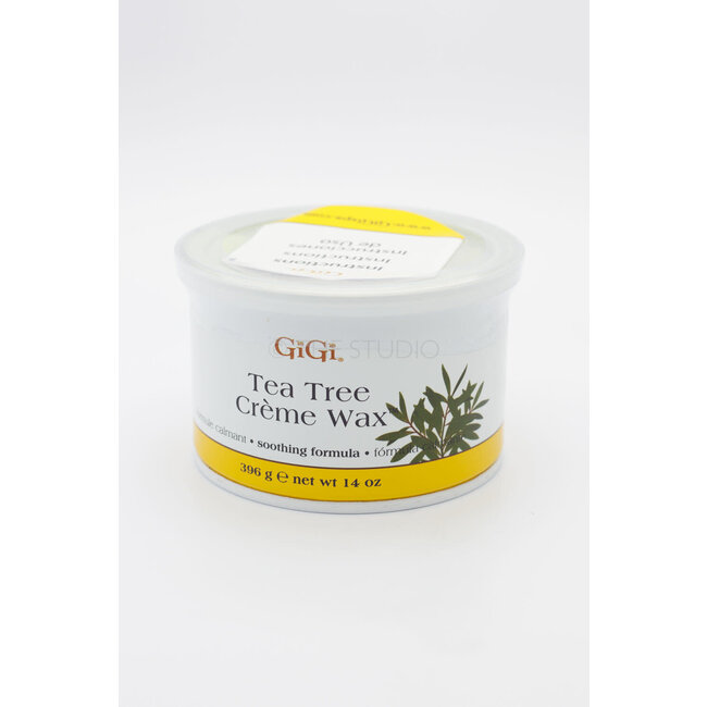 GiGi - Wax Jar - Tea Tree Creme Wax - 14 oz