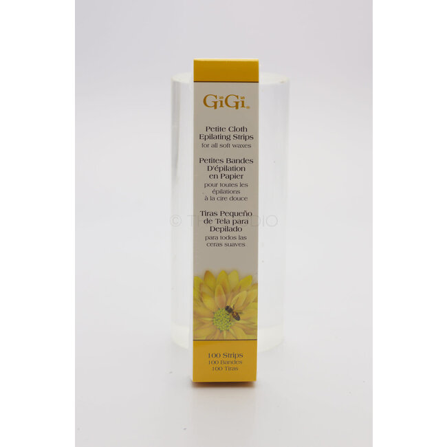 GiGi - Cloth Epilating Strips - Petite - 0.5" x 5" - 100 count