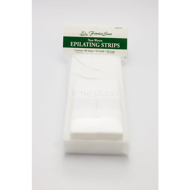 FantaSea - Non-Woven Epilating Strips - 50 Large/ 50 Small count