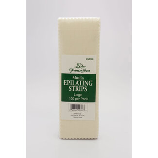 FantaSea FantaSea - Muslin Epilating Strips - Large - 100 count