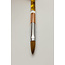 The Studio The Studio - Kolinsky Acrylic Brush - Rose Gold - Gold Hearts -