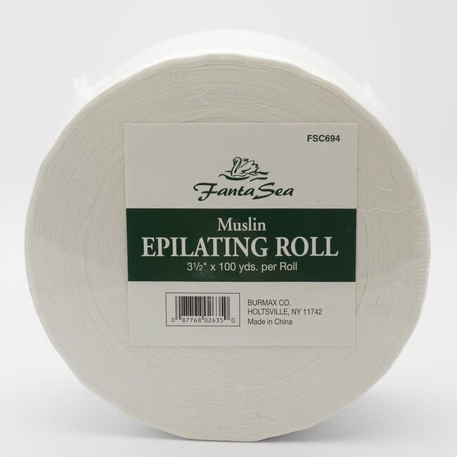 FantaSea - Muslin Epilating Roll - 3 1/2" x 100 yds. - FSC694