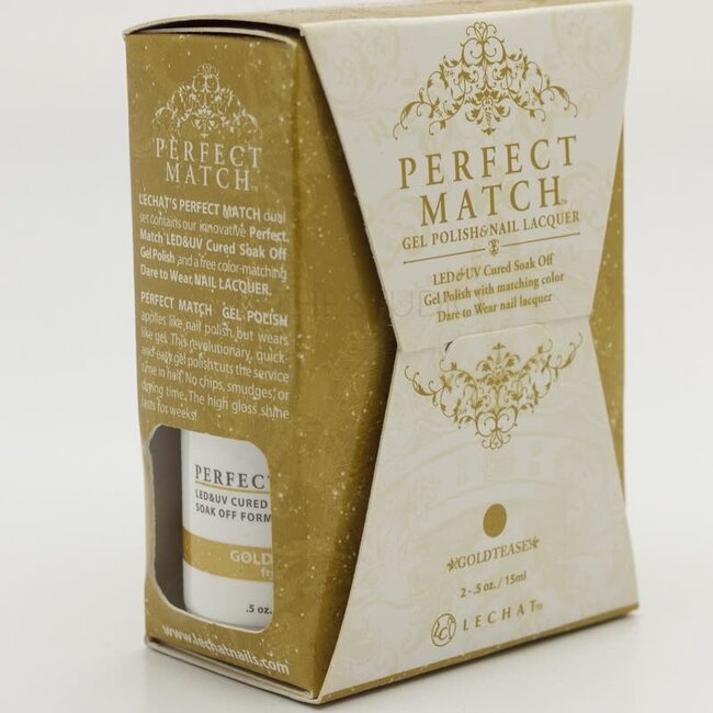 *Sale* Perfect Match - 181 - DUO Polish - Goldtease