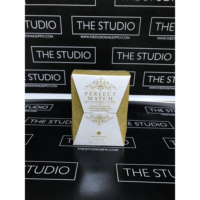 *Sale* Perfect Match - 181 - DUO Polish - Goldtease