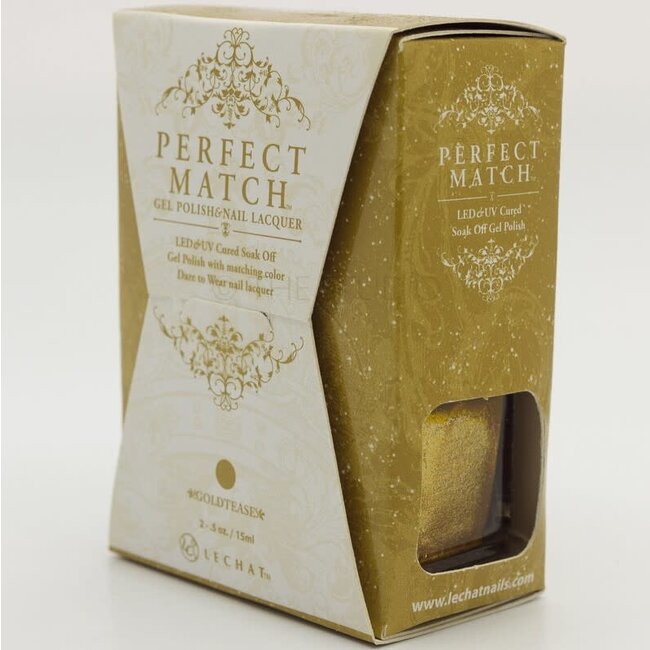 *Sale* Perfect Match - 181 - DUO Polish - Goldtease