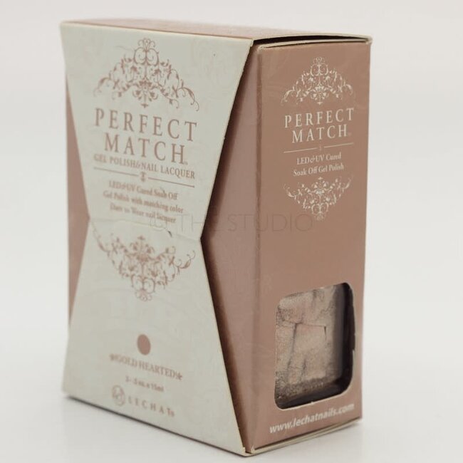 *Sale* Perfect Match - 166 - DUO Polish - Gold Hearted