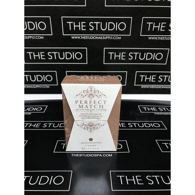 *Sale* Perfect Match - 166 - DUO Polish - Gold Hearted