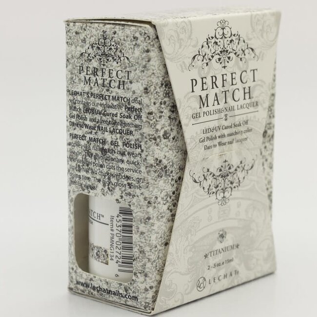 Perfect Match - 134 - DUO Polish - Titanium