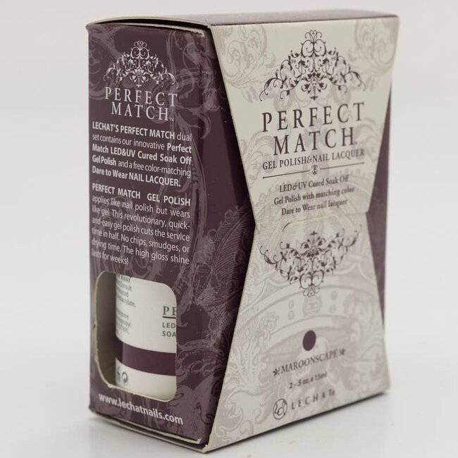 Perfect Match - 132 - DUO Polish - Maroonscape