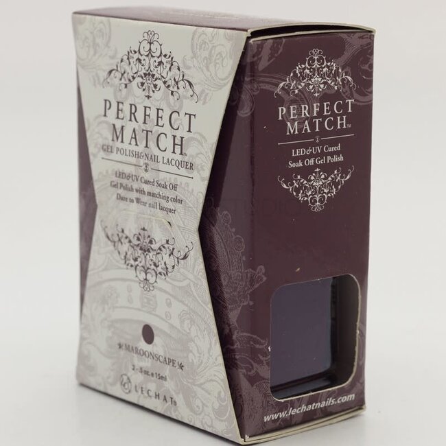 Perfect Match - 132 - DUO Polish - Maroonscape