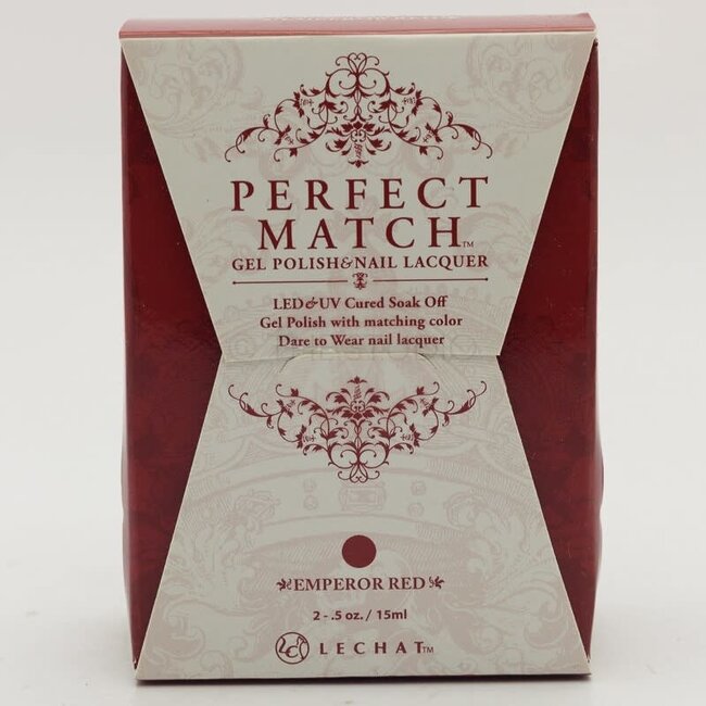 Perfect Match - 003 - DUO Polish - Emperor Red