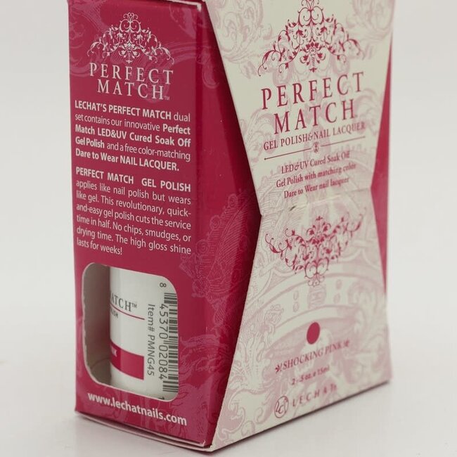 Perfect Match - 045 - DUO Polish - Shocking Pink