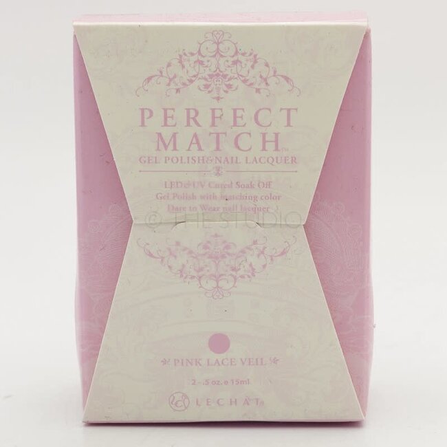 Perfect Match - 049 - DUO Polish - Pink Lace Veil