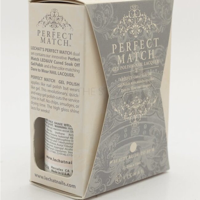 Perfect Match - 050 - DUO Polish - Beauty Bride-To-Be