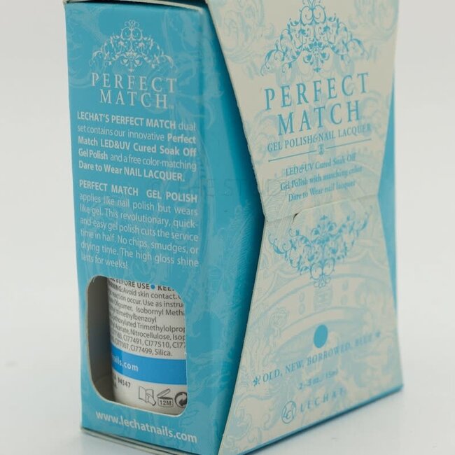 Perfect Match - 051 - DUO Polish - Old, New, Borrowed, Blue
