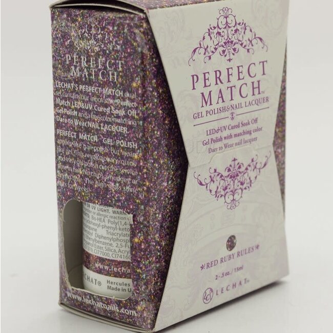 Perfect Match - 057 - DUO Polish - Red Ruby Rules