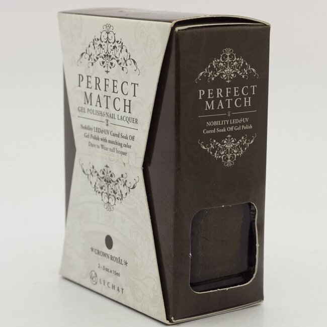 *SALE* Perfect Match - 075 - DUO Polish - Crown Royal
