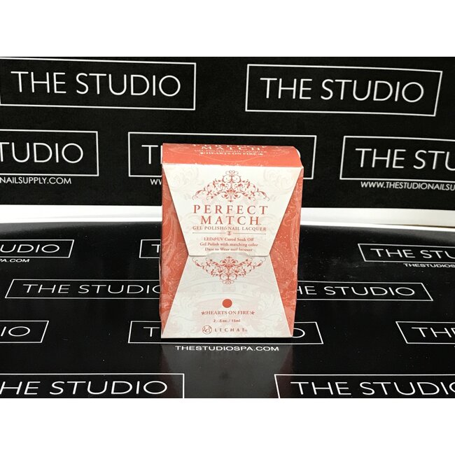 *Sale* Perfect Match - 229 - DUO Polish - Hearts On Fire