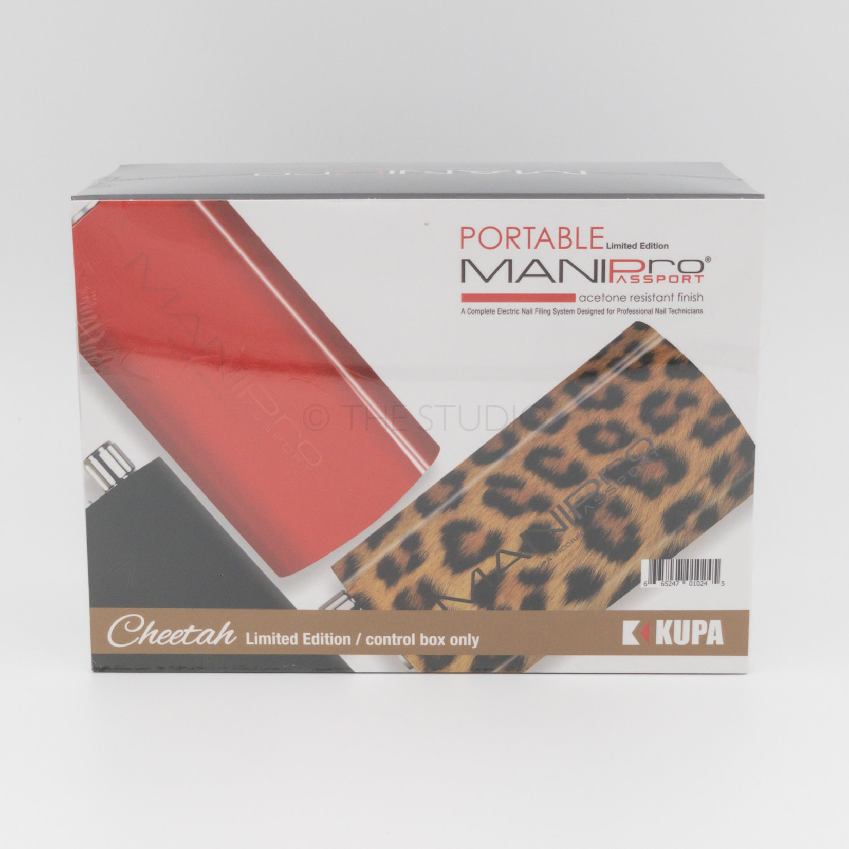 Kupa Manipro Passport Portable Nail Drill- Cheetah