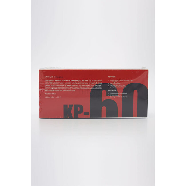 Kupa - MANIPro w/ KP-60 Handpiece e-File Drill - Candy Apple
