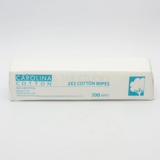 Carolina Cotton Carolina Cotton - 2"x2" Cotton Wipes - 200 count