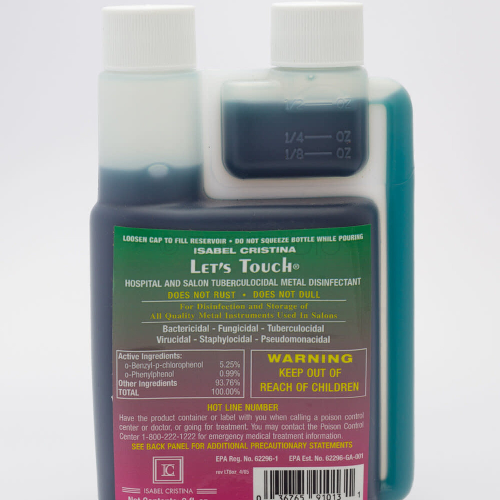 Isabel Cristina Isabel Cristina - Let's Touch Salon Disinfectant - 8 oz