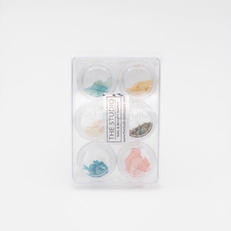 The Studio The Studio - Art Pack #123 - Assorted Crushed Seashells - 6 pcs