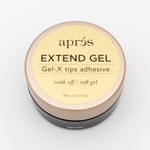 Apres Apres - Gel X - Extend Gel - Tips Adhesive Jar - Clear - 15 mL