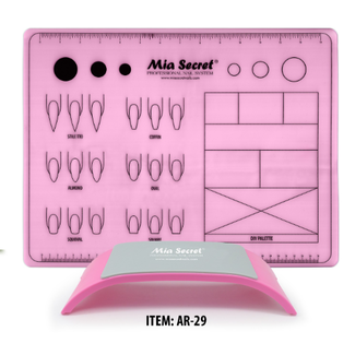 Mia Secret Mia Secret - Hand Arm Rest w/ Silicon Mat - Pink