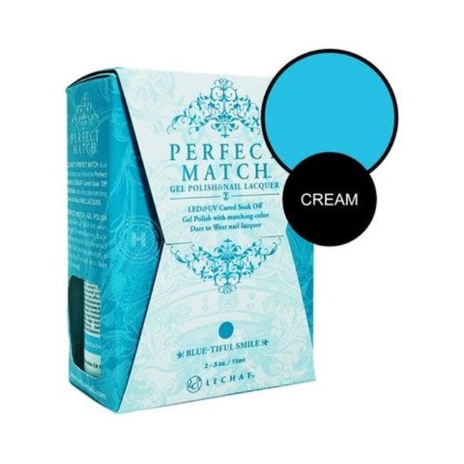 Perfect Match - 258 - DUO Polish - Blue-tiful Smile