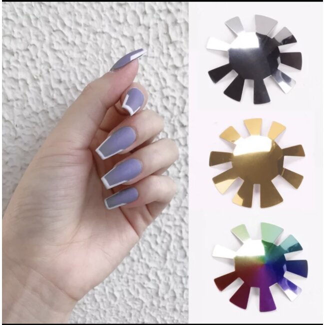 The Studio - French Cutter - Square Shape - Silver