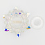 The Studio - Iridescent Lotus Dappen Dish - L