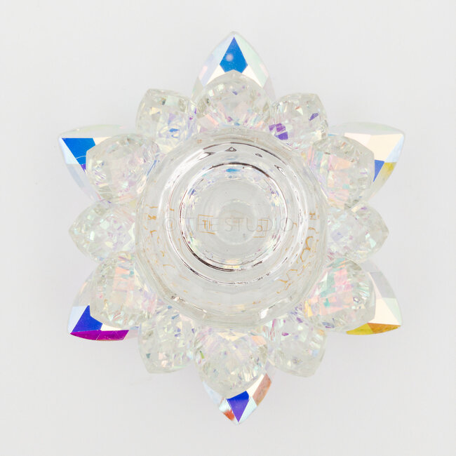 The Studio - Iridescent Lotus Dappen Dish - L