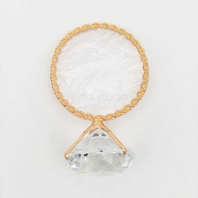 The Studio - Gold Diamond Display Plate