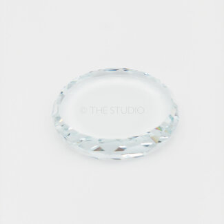 The Studio The Studio - Glass Display Plate - Round