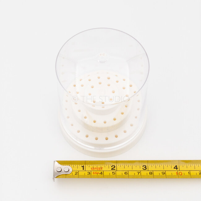 The Studio - Nail Drill Bit Holder - 48 Holes - White
