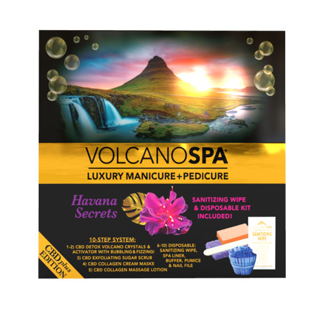 LA PALM Volcano Spa - Pedi Box CBD - Havana Secrets - 1 ct