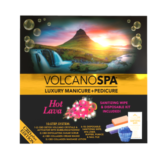 LA PALM Volcano Spa - Pedi Box CBD - Hot Lava 1 ct