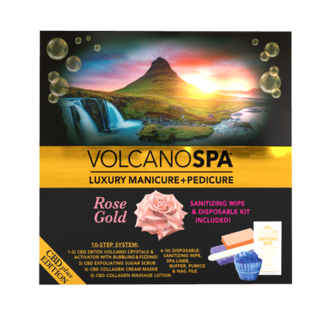 LA PALM Volcano Spa - Pedi Box CBD - Rose Gold - 1 ct